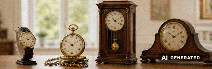 Diskrete Übergabe einer alten Uhr zur persönlichen Prüfung in ruhiger Beratungsatmosphäre